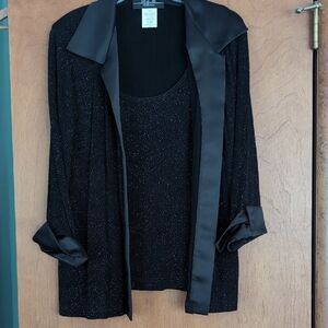 Elegant Black Women's Blouse